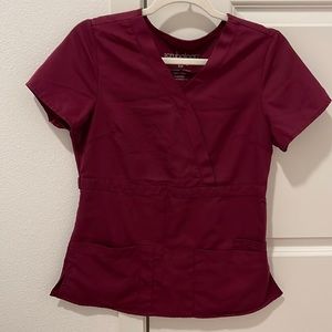 Whole set Burgundy Scrubology in SMALL
